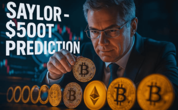 Saylor $500T Prediction: Bitcoin’s Wildest Forecast Might Be Closer Than You Think
