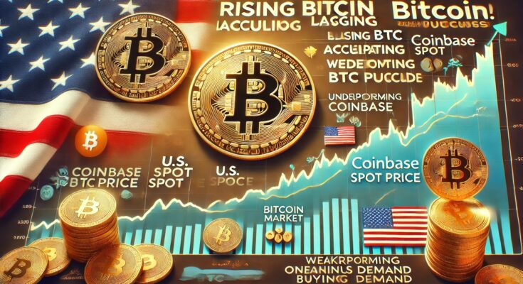 Bitcoin Coinbase Spot Price Lags Despite Large BTC Purchases – Is US Demand Weakening?