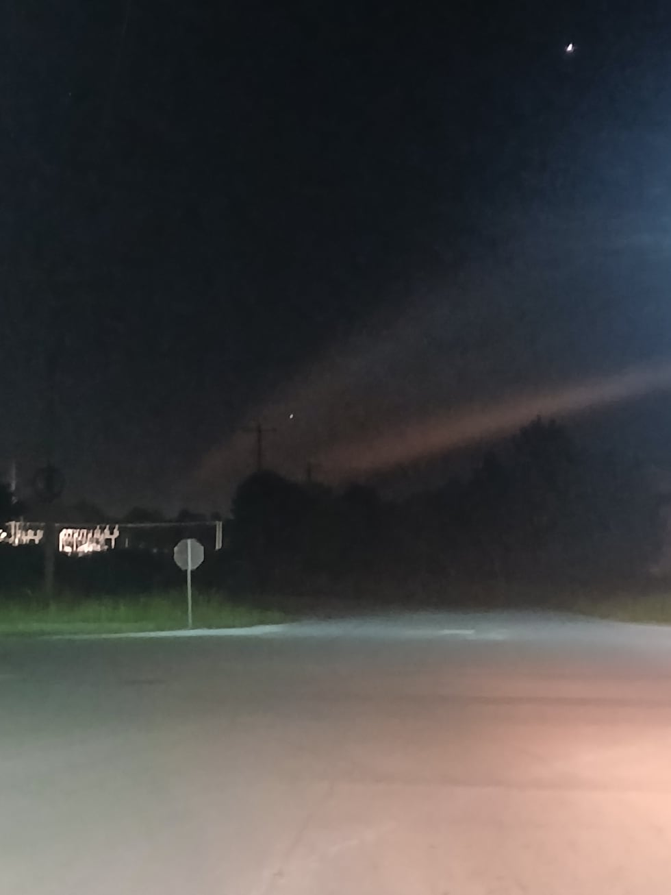 MIRAR: ¿Qué prendió fuego a Midlands Sky este fin de semana y cuándo se pudo ver lo siguiente?