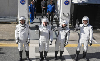Astronauts ready for launch