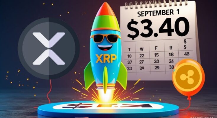 XRP Price Today: XRP Breaks $3.20, Recovers 2% Loss as Analyst Eyes Third Breakout by September 1