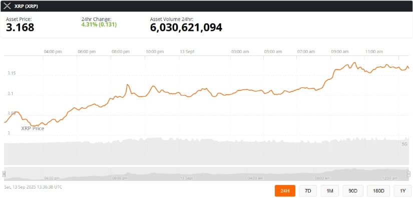 XRP posee $ 3.00, así como la demanda de los sobrevolentes de venta minorista