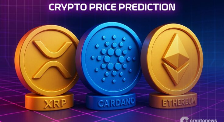 Crypto Price Prediction Today 12 September – XRP, Cardano, Ethereum.
