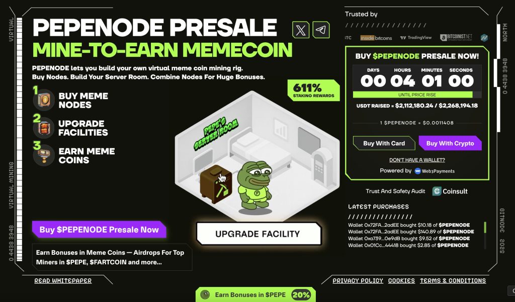 preventa cripto pepenodo