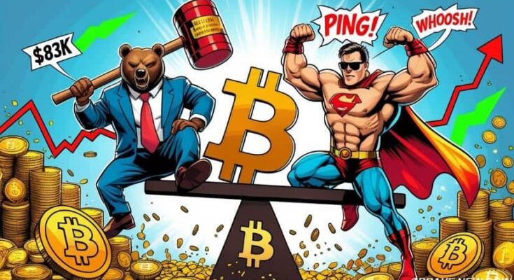 Bitcoin Price Prediction: BTC Price Tests $83K Head-and-Shoulders Risk as Bulls Eye $92.9K