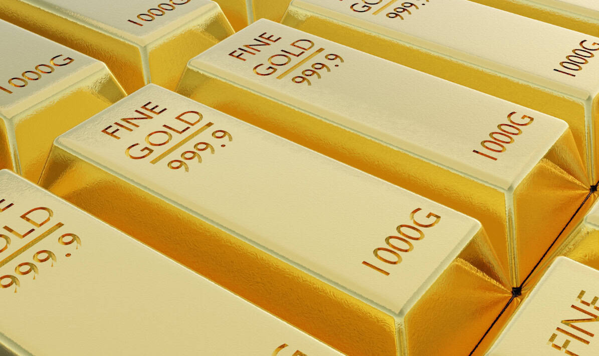 lingotes de oro