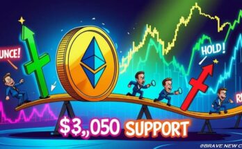 Ethereum Price Prediction: ETH Price Holds Crucial $3,050 Support as Momentum Builds Toward the $3,400–$3,500 Range