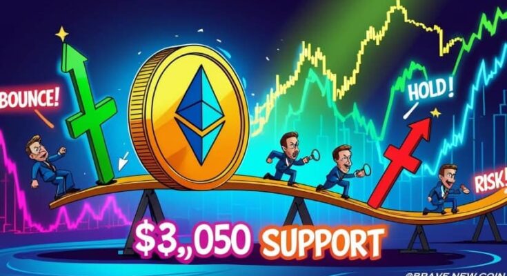 Ethereum Price Prediction: ETH Price Holds Crucial $3,050 Support as Momentum Builds Toward the $3,400–$3,500 Range