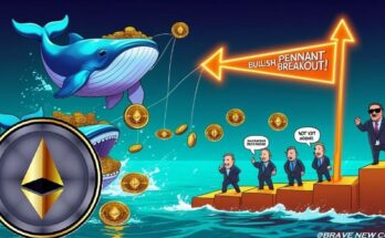 Ethereum Price Prediction: ETH Price Confirms Bullish Pennant Breakout as Whales Add Over 800,000 Coins