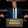 El presidente Trump se dirige a la conferencia Bitcoin 2024 en el Music City Center de Nashville cuando todavía era candidato.