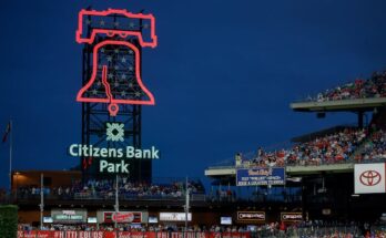 Citizens Bank Park in Philadelphia. Bruce Van Saun, boss at the Providence, R.I.-based bank, one of the dozen largest U.S. branch banking companies, says business borrowers and investors are making money for the company despite trade and inflation fears.