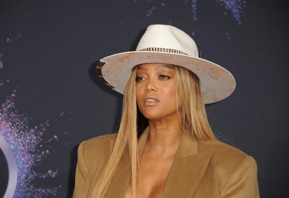 Tyra Banks en los American Music Awards 2019