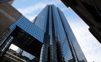 Leerink Partners' corporate office is at the top of the 53 State St. tower in downtown Boston.