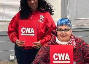 Photo from a CWA steward training for Beneficial State Bank workers.