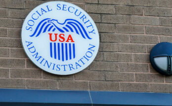 A view of the New York State Social Security Administration ibuilding.